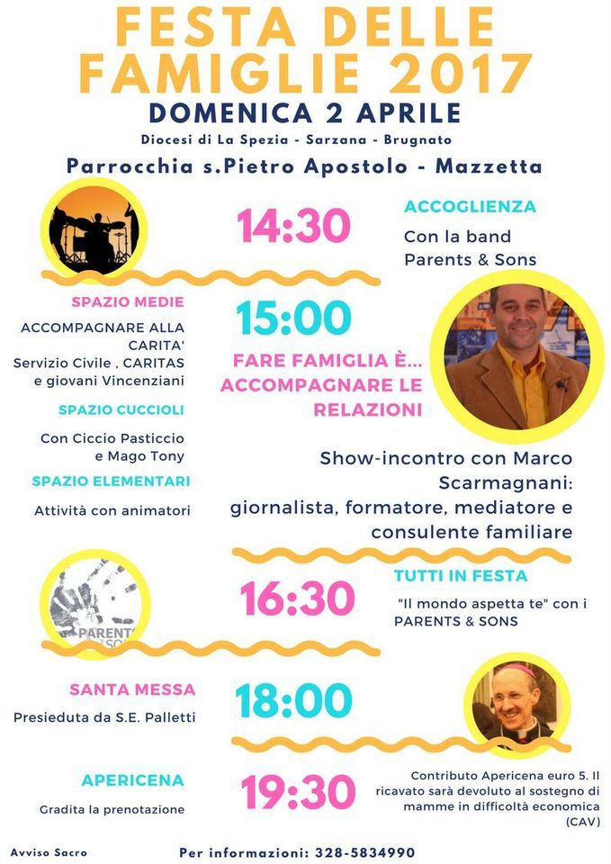 Festa della famiglia ACCOMPAGNARE LE RELAZIONI