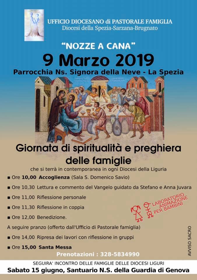Nozze a Cana - Incontro di spiritualità